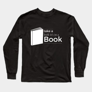 Imagination Bound: Take a Journey Through the Pages T-Shirt Long Sleeve T-Shirt